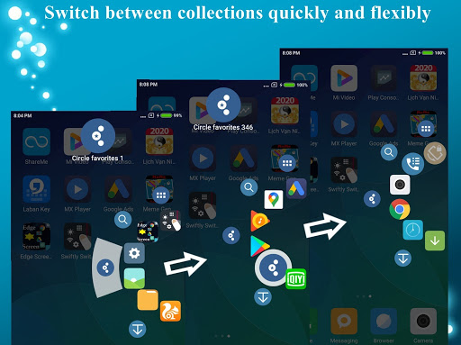 Side bar screen Swiftly Switch Screenshots