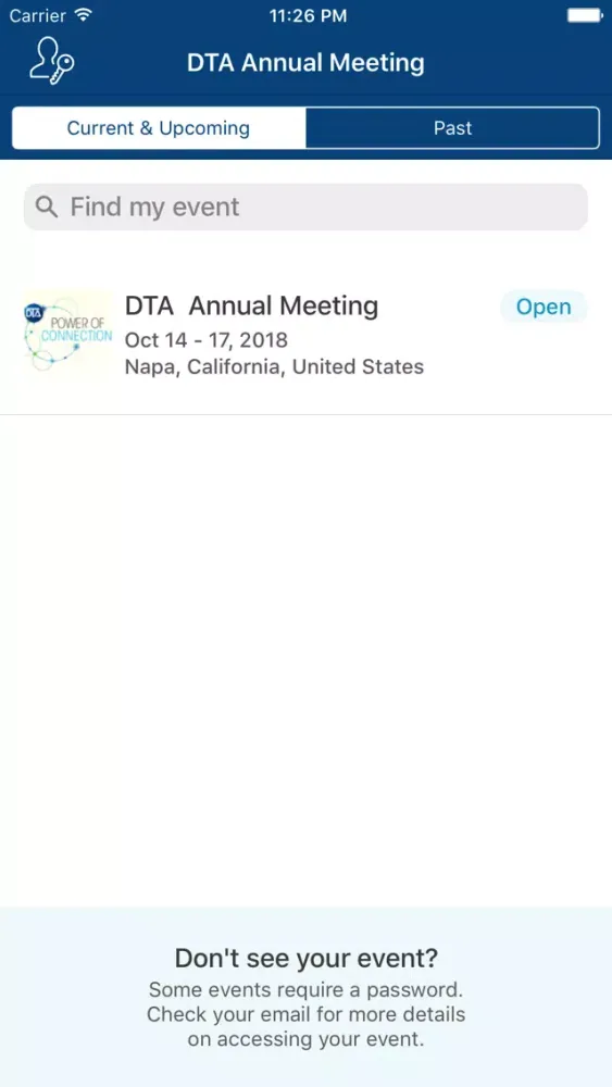 DTA Annual Meeting স্ক্রিনশট