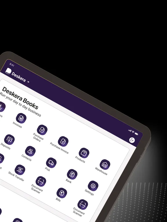Deskera: Business & Accounting iPad 应用截图