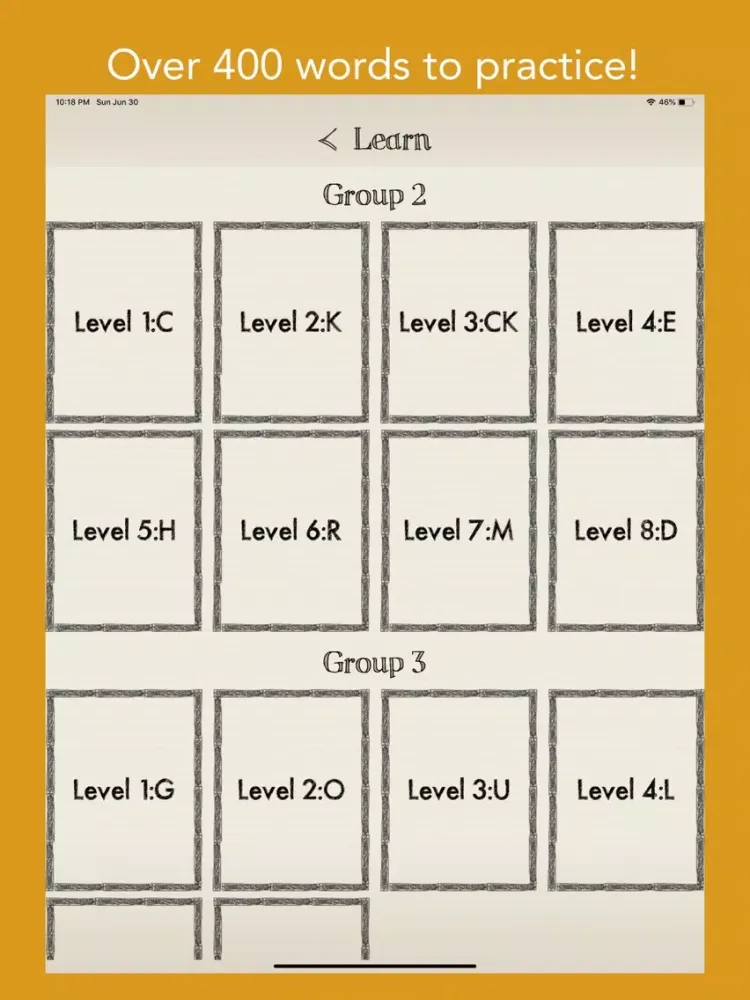 Simply Phonics iPad  স্ক্রিনশট