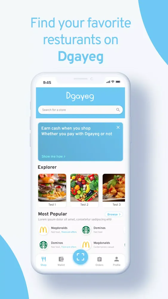 Capturas de tela do Dgayeg Pay| Savings, Enjoy Eat