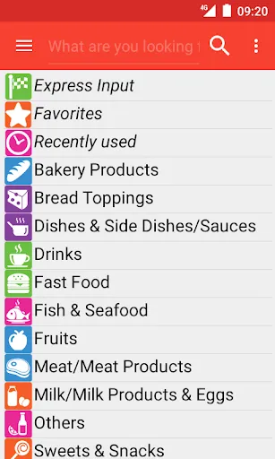 Calorie counter Calories!应用截图