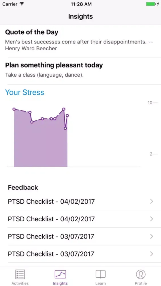 Cancer Distress Coach Ekran Görüntüleri