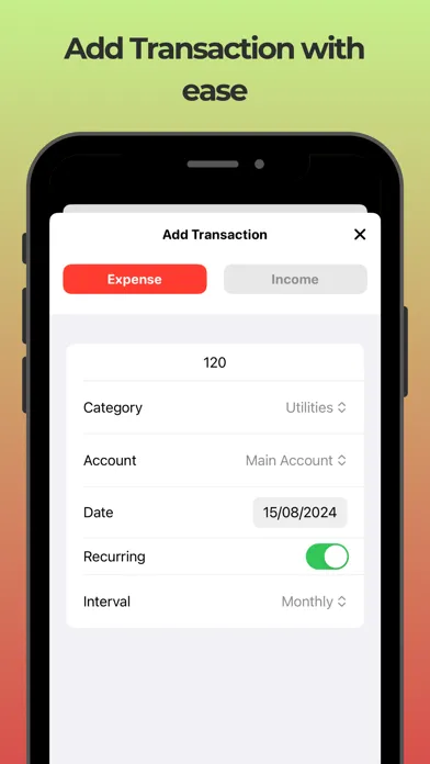 Expense Tracker & Spending سکرین شاٹس