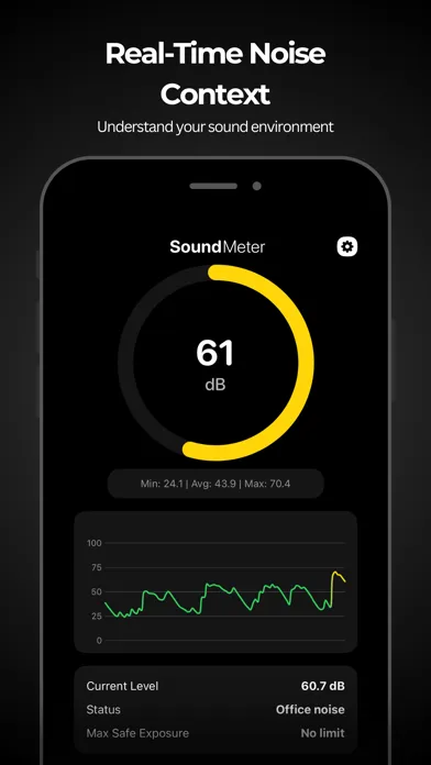 Sound Meter: Noise & dB Meter Screenshots