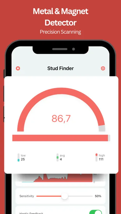 Stud Finder & Wall Detector سکرین شاٹس