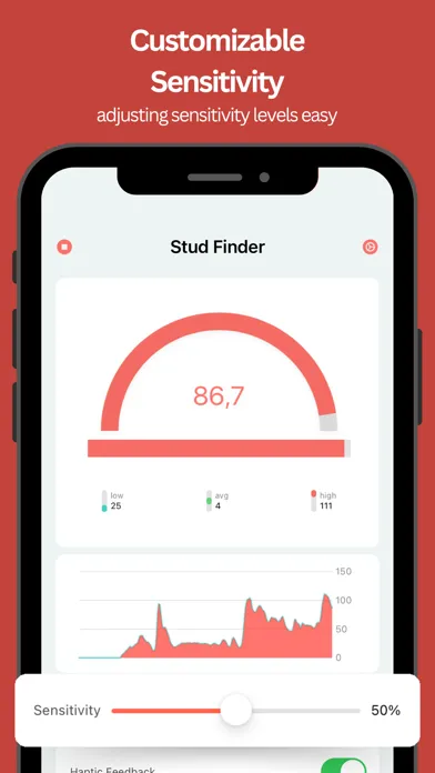 Stud Finder & Wall Detector سکرین شاٹس