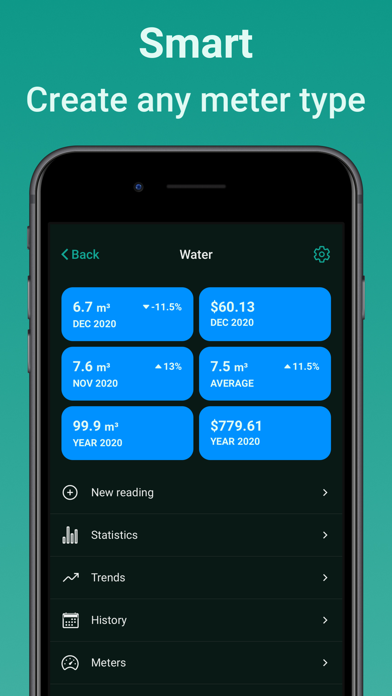 Captures d'écran de Energy Tracker Stromverbrauch