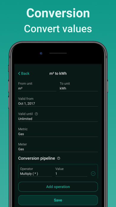 Captures d'écran de Energy Tracker Stromverbrauch