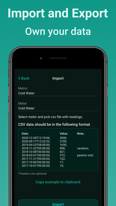 Captures d'écran de Energy Tracker Stromverbrauch
