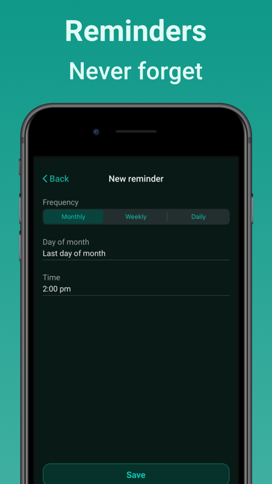 Captures d'écran de Energy Tracker Stromverbrauch