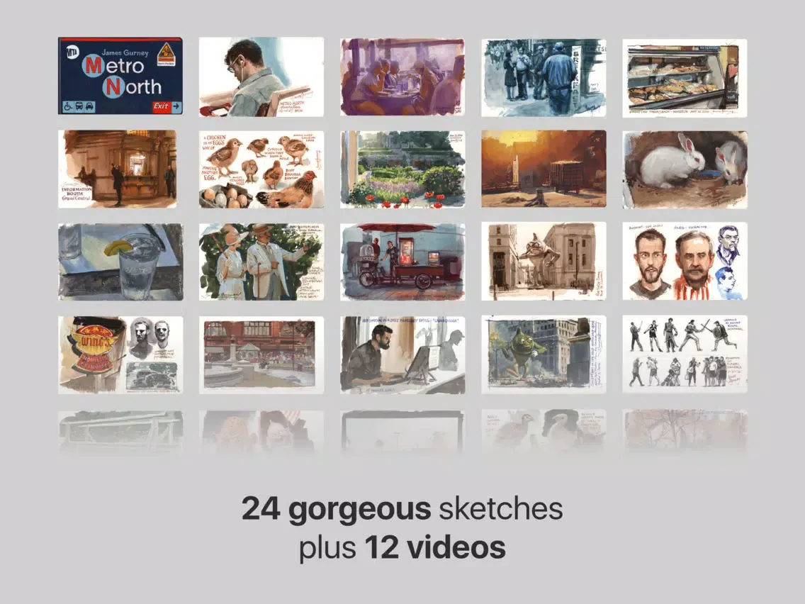 Living Sketchbook Vol. 2 iPad 应用截图