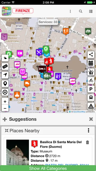 تصاویر Florence where,what. Km4City