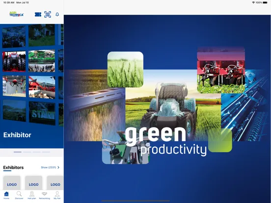 Zrzuty ekranu AGRITECHNICA iPad 