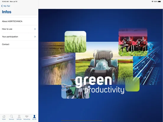 Zrzuty ekranu AGRITECHNICA iPad 