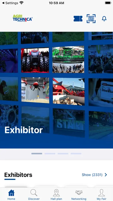 Zrzuty ekranu AGRITECHNICA
