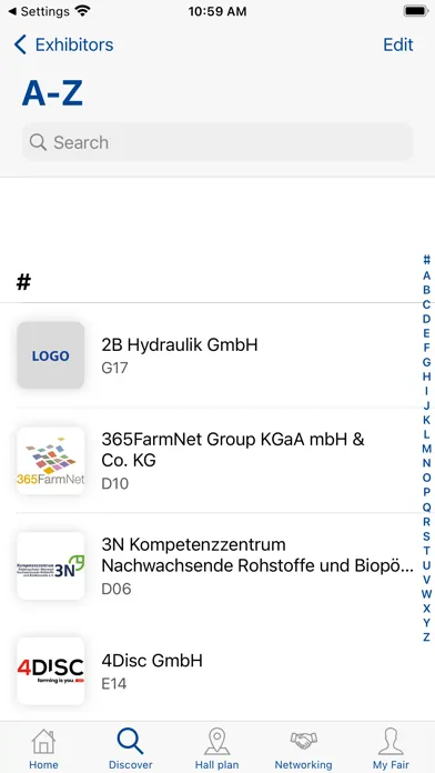 Zrzuty ekranu AGRITECHNICA