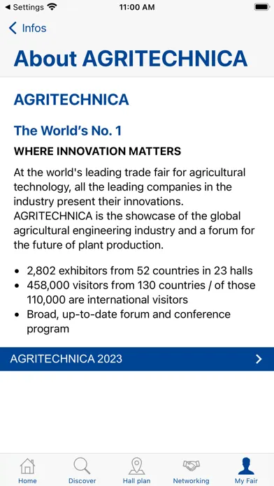 Zrzuty ekranu AGRITECHNICA