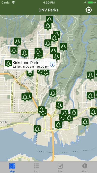 DNV Parks Screenshots