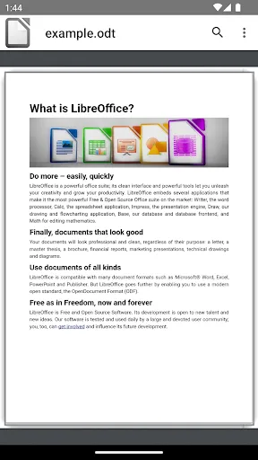 صور LibreOffice Viewer