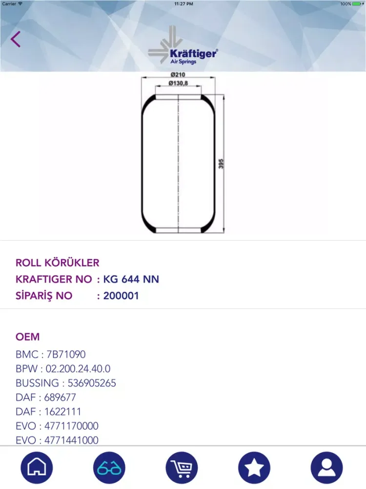 تصاویر Kraftiger Air Springs iPad 