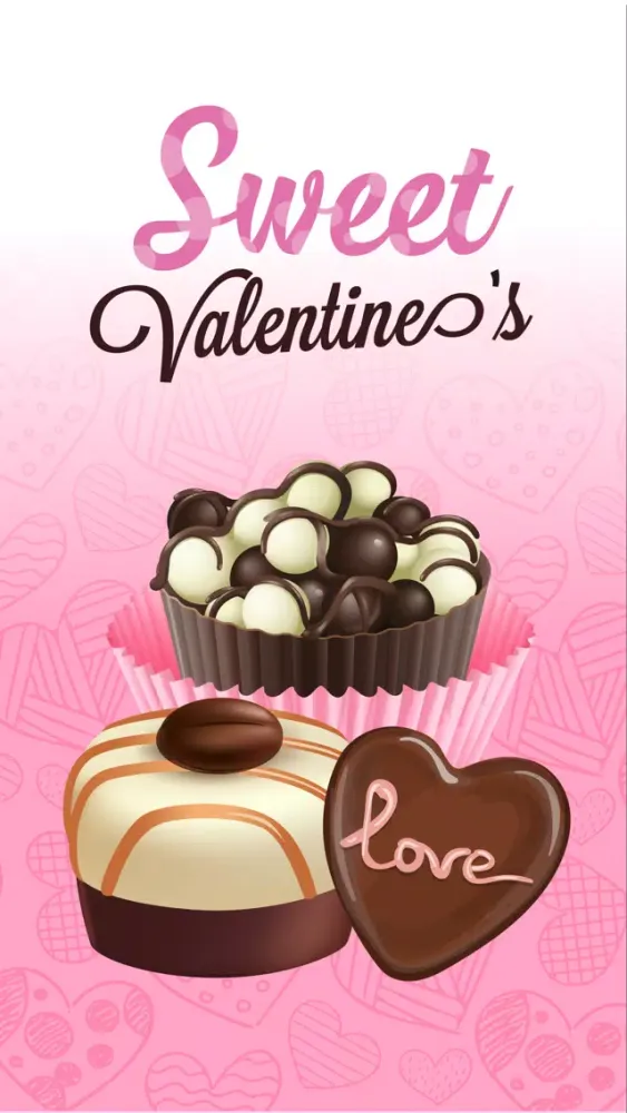Sweet Valentine's - Delicious Chocolates for Lover Screenshots