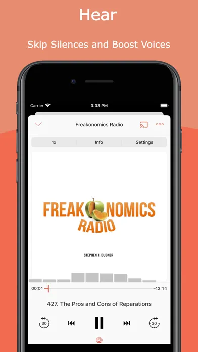 Screenshot di Podcast Player RSSRadio