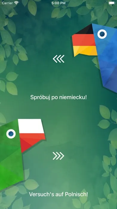 Tangkapan skrin Rozmówki Spróbuj po niemiecku