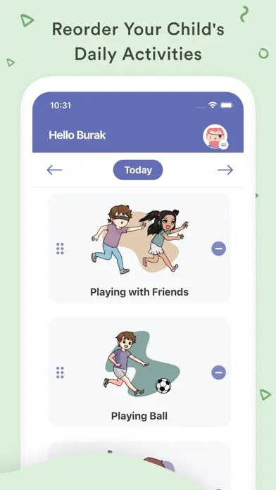 Wingo - Daily Planner for Kids سکرین شاٹس