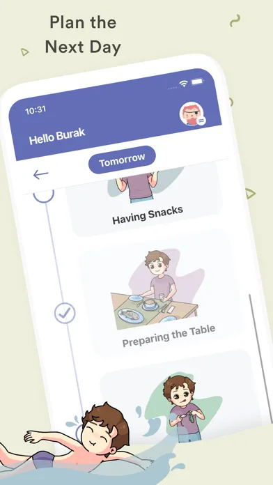 Wingo - Daily Planner for Kids سکرین شاٹس