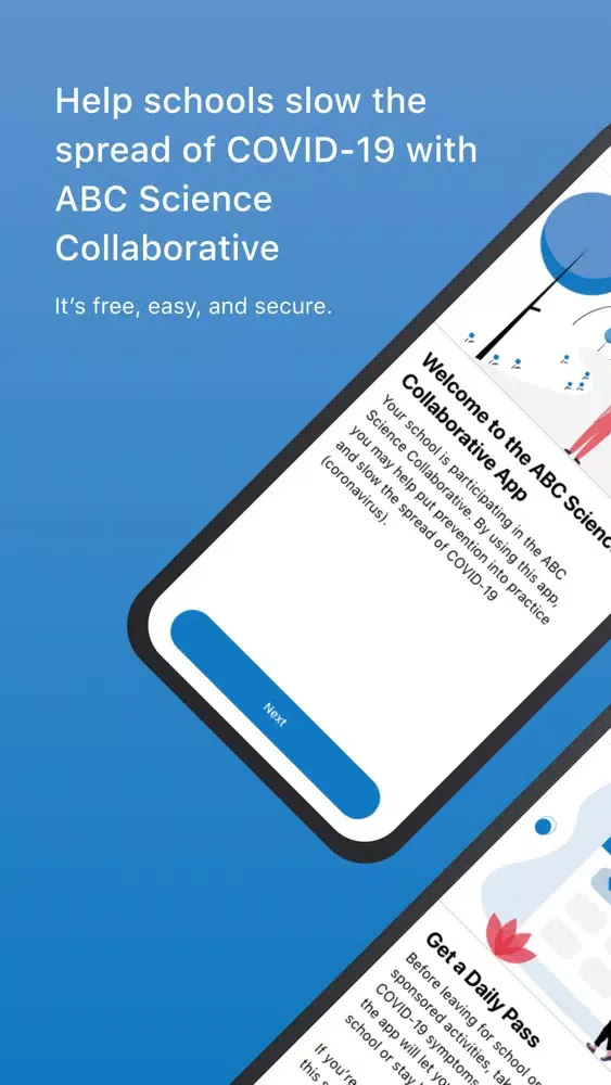 Capturas de tela do ABC Science Collaborative