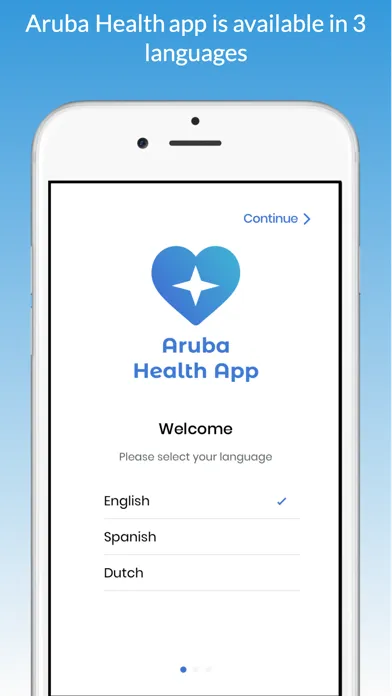 Aruba Health App 스크린샷