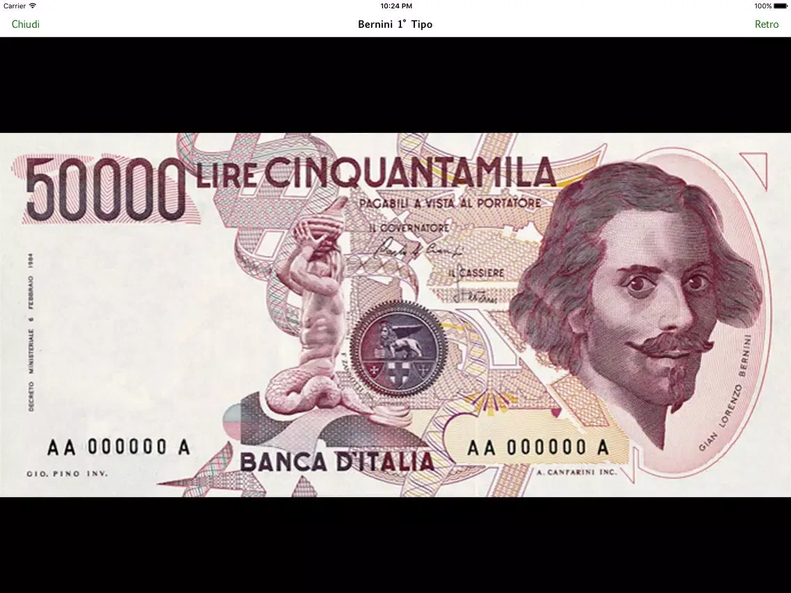 ภาพหน้าจอของ Lira Banconote - Lite iPad 