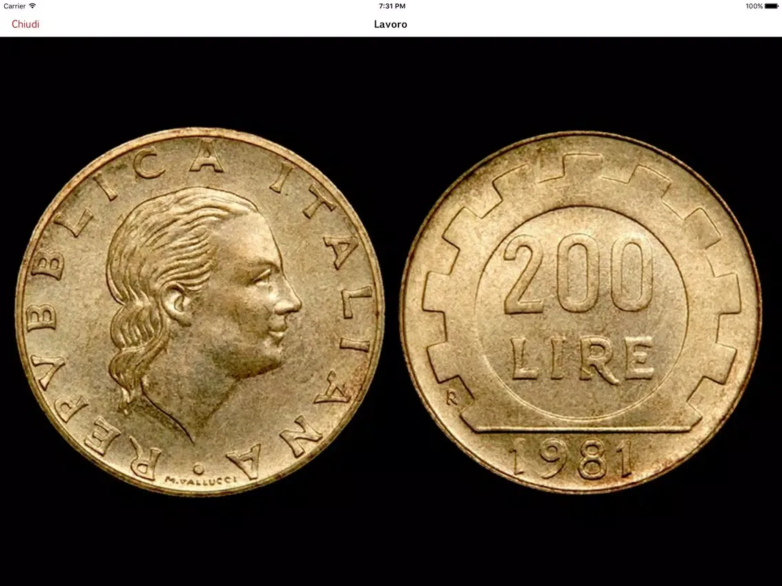 Captures d'écran de Lira Monete Repubblica - Lite iPad 