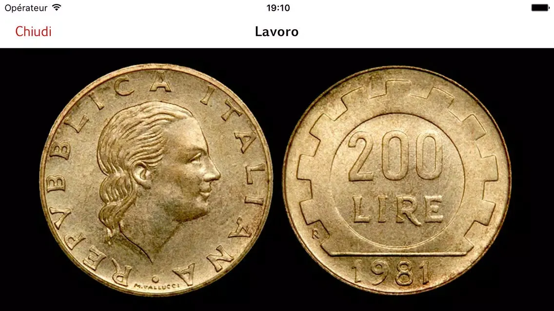Captures d'écran de Lira Monete Repubblica - Lite