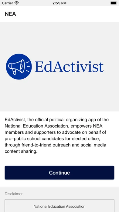 Capturas de pantalla de EdActivist