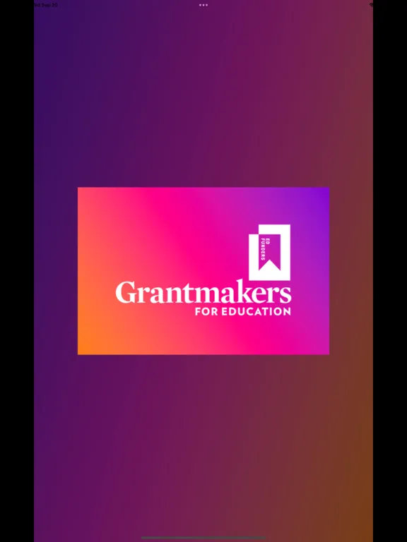 Capturas de pantalla de Grantmakers For Education iPad 