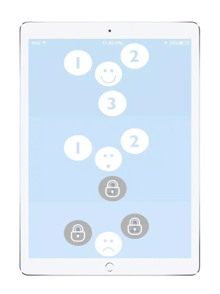 你行你上啊 - a game about colors iPad  স্ক্রিনশট