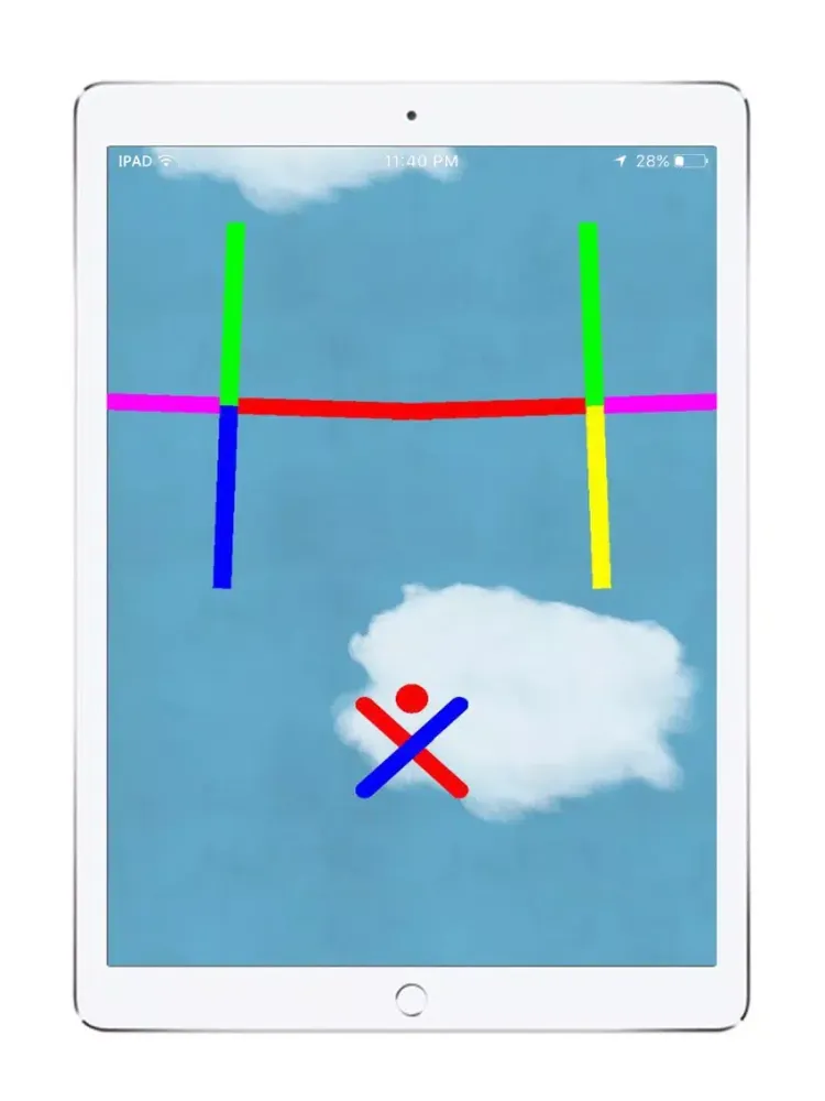 你行你上啊 - a game about colors iPad  স্ক্রিনশট