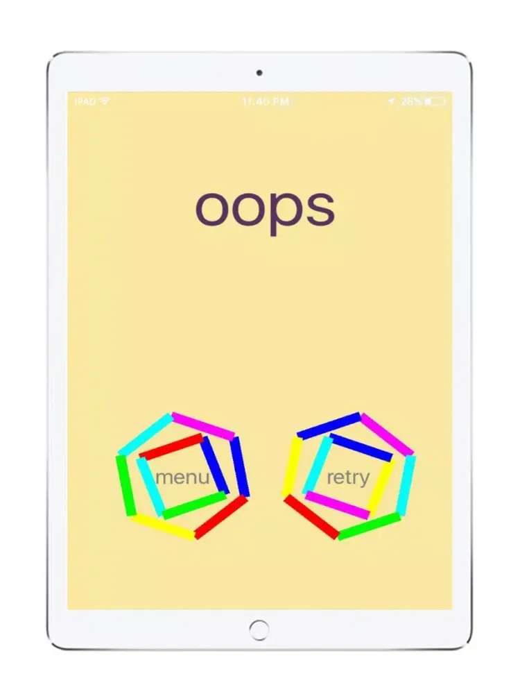 你行你上啊 - a game about colors iPad  স্ক্রিনশট