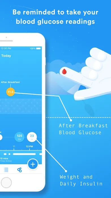 Captures d'écran de bant - Simplifying diabetes
