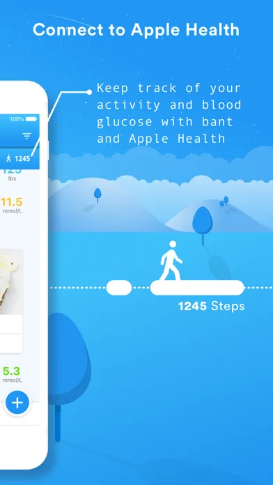 Captures d'écran de bant - Simplifying diabetes