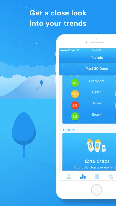 Captures d'écran de bant - Simplifying diabetes