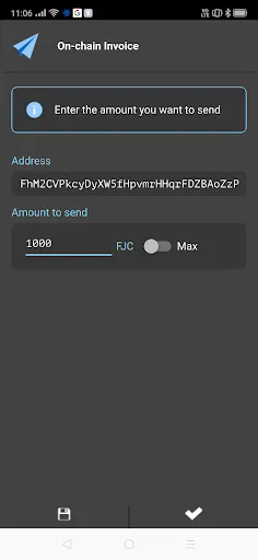 Fujicoin Mobile Wallet應用截圖