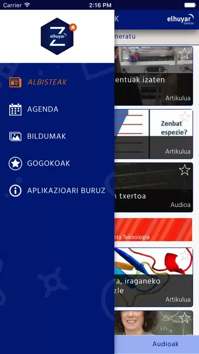 ZientziApp স্ক্রিনশট