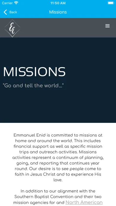 Emmanuel Enid Church 스크린샷