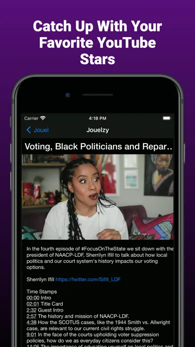 Screenshot di Empowr News