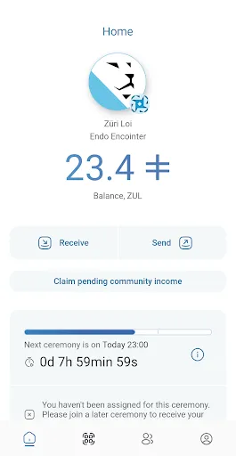 Encointer Wallet Ekran Görüntüleri
