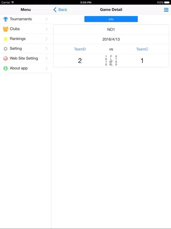 Captures d'écran de Football Tournament Maker Cloud iPad 