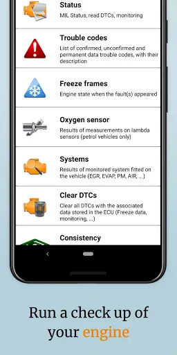EOBD Facile: OBD 2 Car Scanner Screenshots